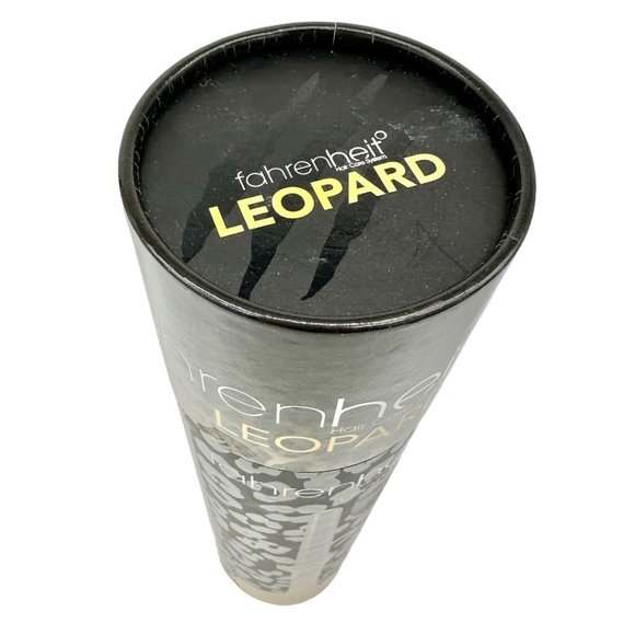 Fahrenheit Curling Wand Leopard Ceramic Barrel Tourmaline NEW open box - Picture 2 of 14